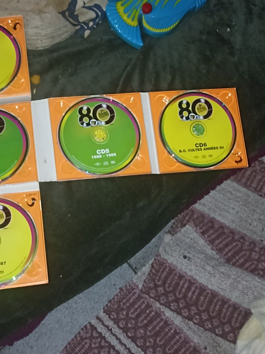 Les Années Cultes 80 em seis CDs