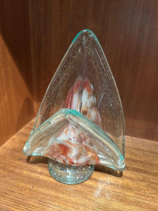 Peça decorativa em vidro