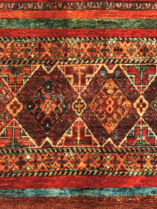 Dywan kilim z tureckimi wzorami 75x150