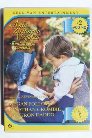Ania z Zielonego Wzgórza - Kontynuacja opowieści - film 2 x VCD HD DVD