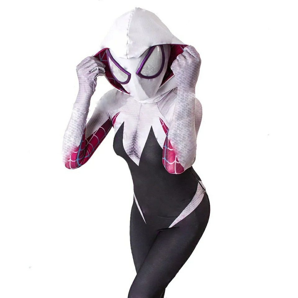 Fato e Máscara Spider Gwen