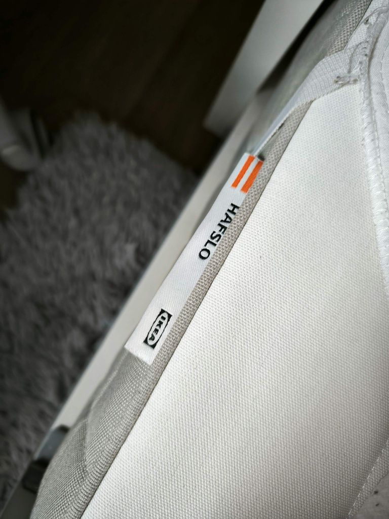 Łóżko podwójne Ikea Flaxa + 2 materace