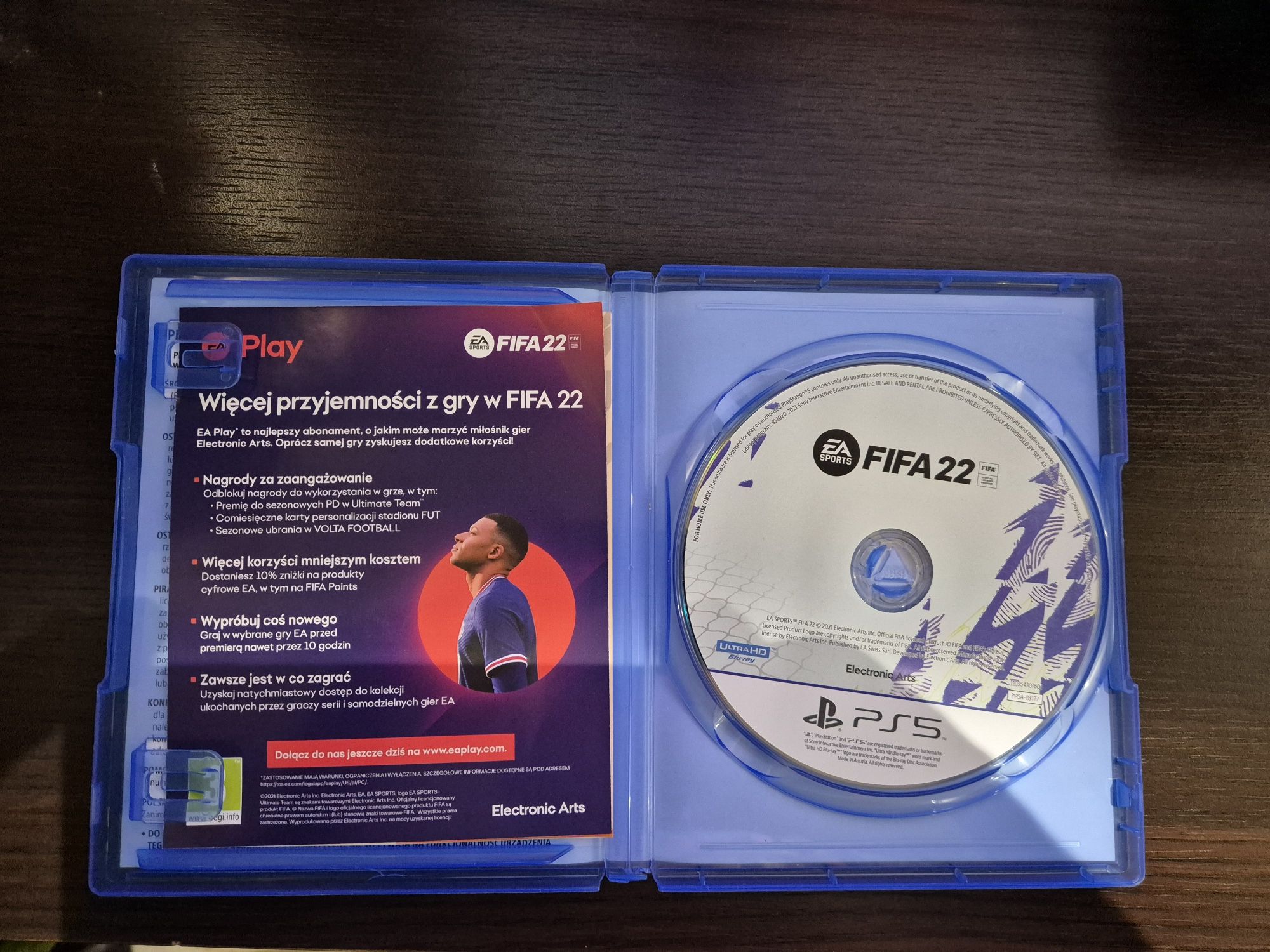 Gra PS5 Fifa 22 pl