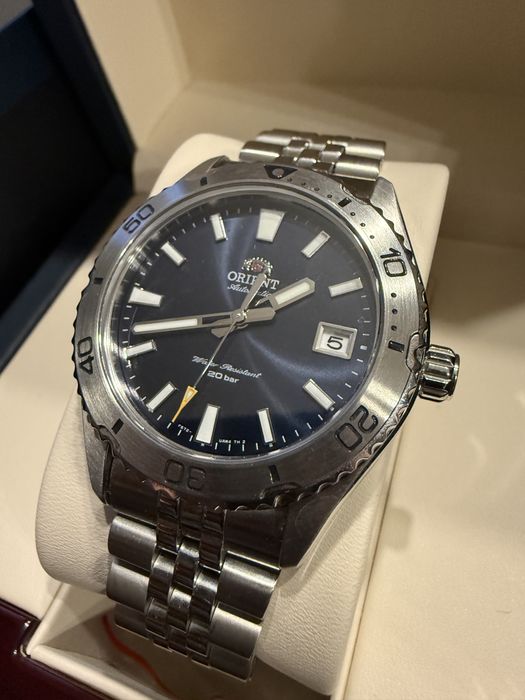 Orient Mako 40 bransoleta Jubilee