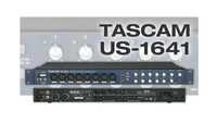 Interface áudio USB Tascam US-1641 -> 16 INPUTS + 4 OUTPUTS