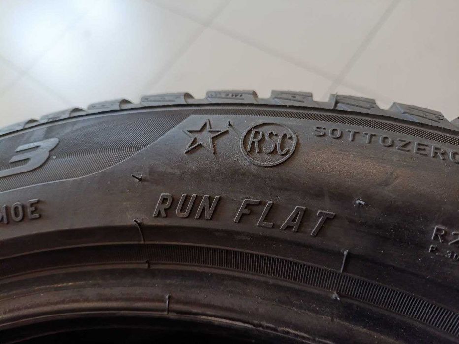 Комплект шин б/у 245/45R18 100V Pirelli Sottozero 3 RUN FLAT