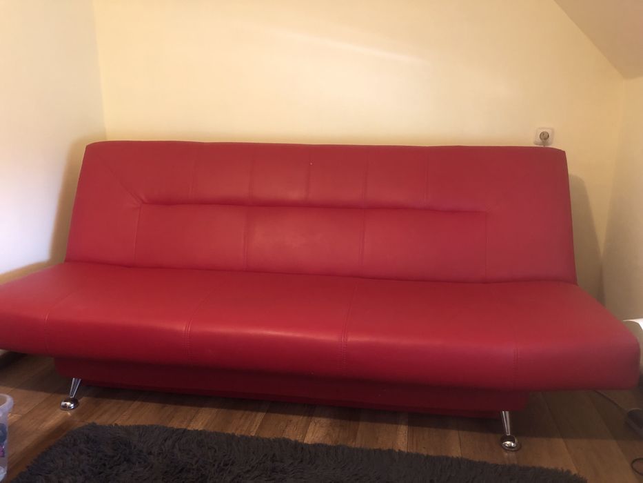 Komplet wypoczynkowy 2 fotele + rozkładana kanapa