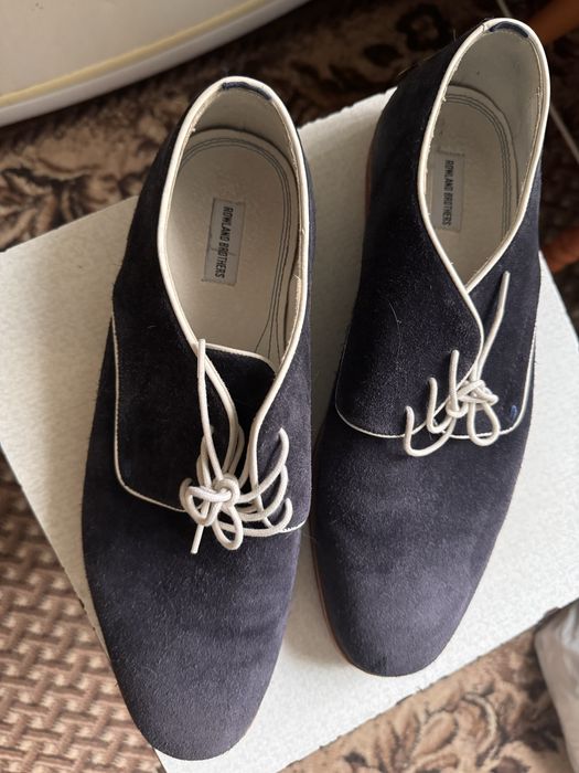 Туфлі чоловічі шкіряні( із замші)