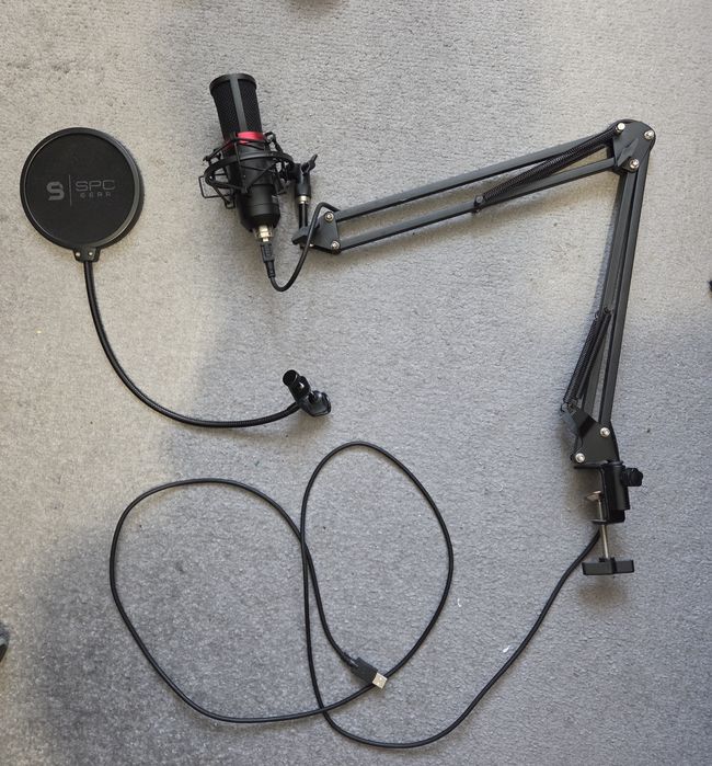 Mikrofon gamingowy spc gear sm950