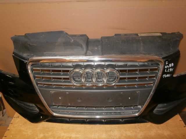 audi A4 B8 zderzak przód przedni czarny LZ9Y kompletny fajny