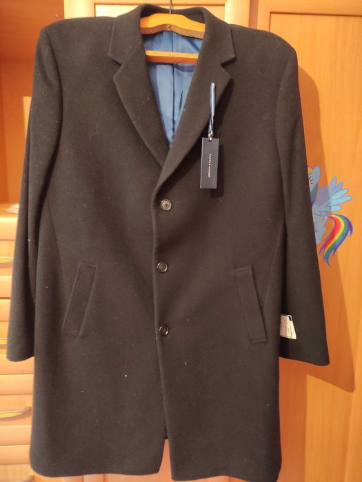 Пальто чоловіче чорне