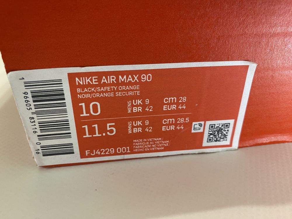 Новые ОРИГИНАЛ кроссовки Nike Air Max 90