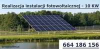 Fotowoltaika 10kW zestaw wraz z montażem GRUNT / DACH