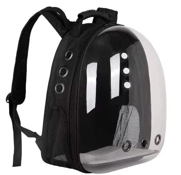 Mochila respirável para transporte de animais domésticos
