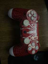 Pad do ps4 spiderman czerwono bialy