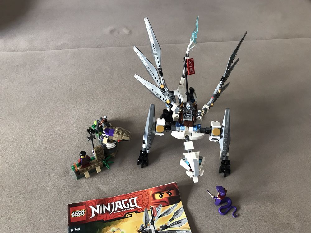 Конструктор Lego Ninjiago Тітановий дракон. Код 70748. Б/у