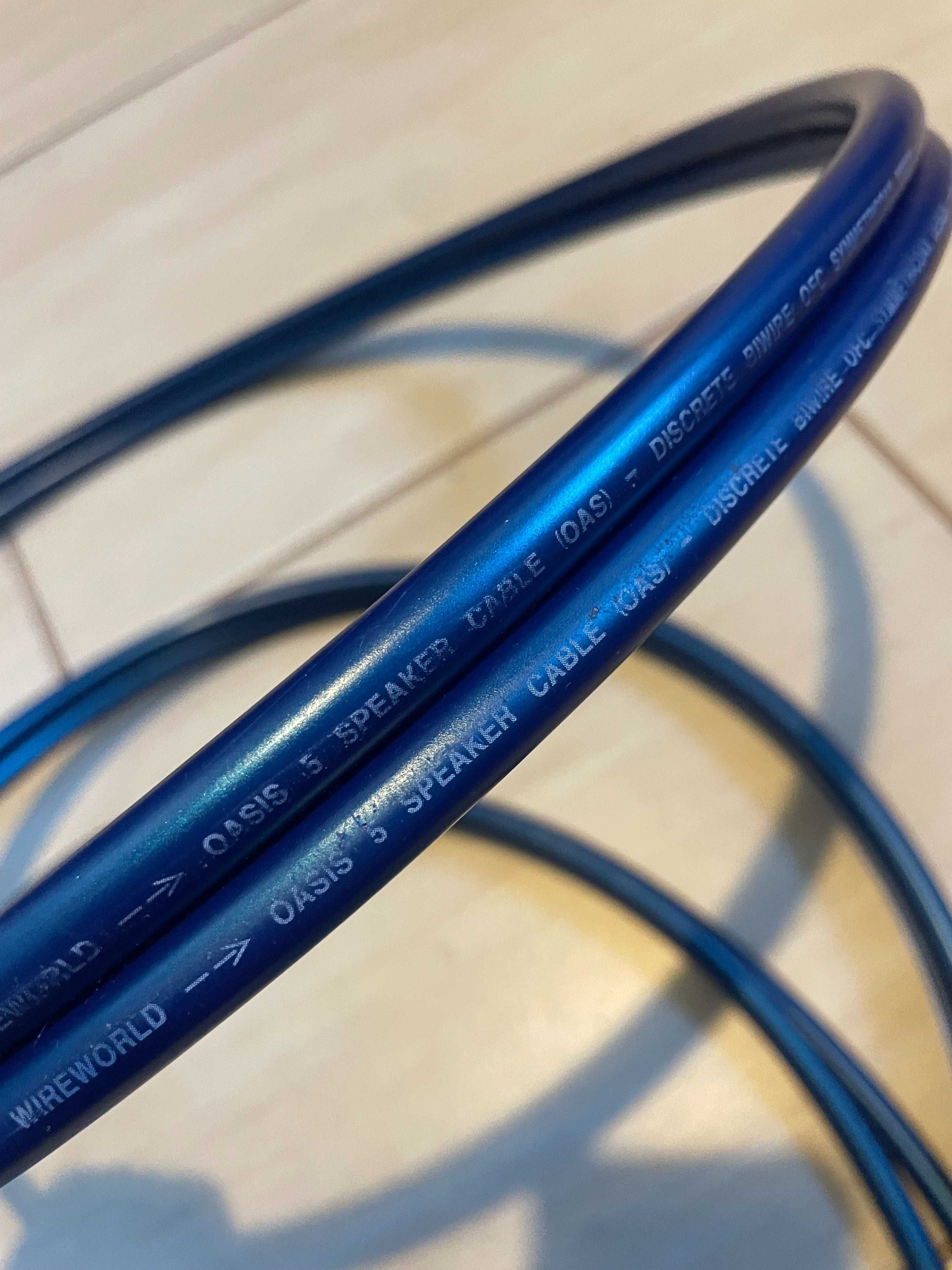 kabel głośnikowy Wireworld Oasis 5 długość 2,5 m banany