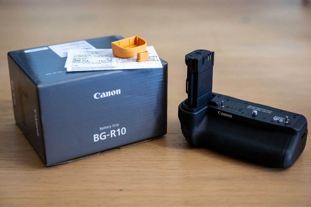 Canon BG-R10–oryginalny grip EOS R5 / R6 / R5 C / R6 Mark II  jak nowy
