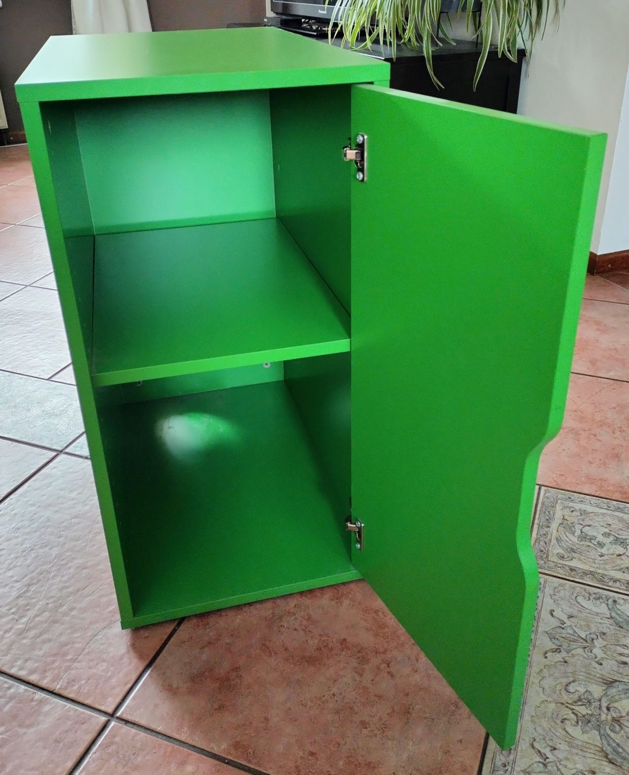 IKEA szafka Alex zielona do biurka
