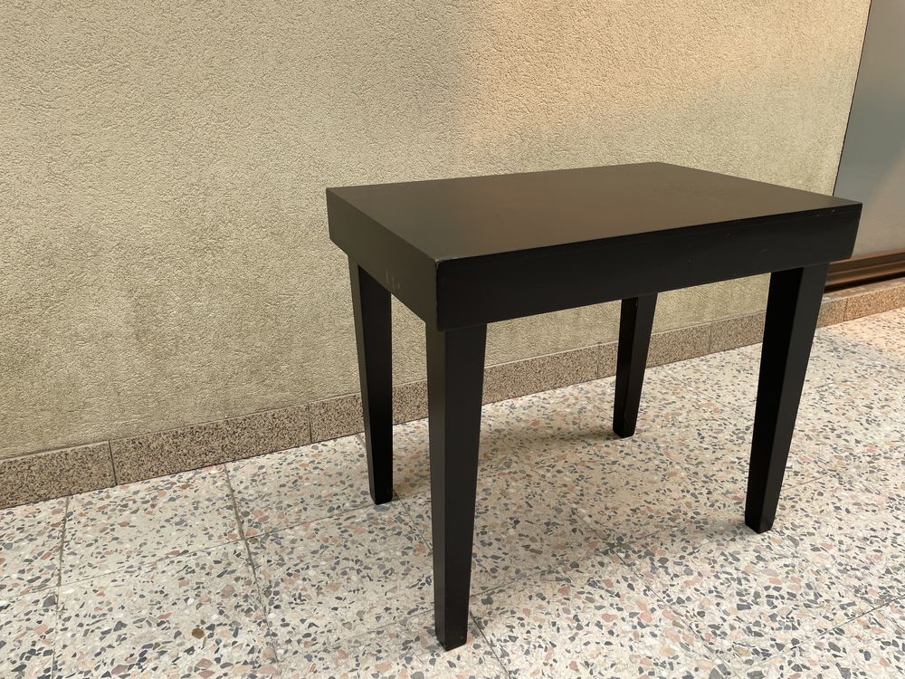 Mesa de apoio preta