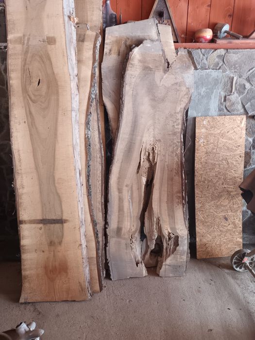 Слеб дошка горіхова  .суха товщина 50мм