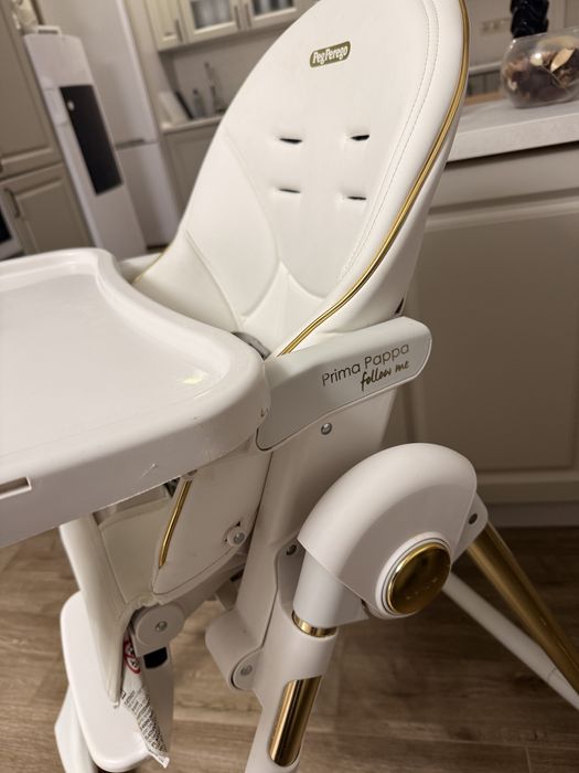 Стілець для годування Peg Perego Prima Pappa Follow Me Gold (золото)