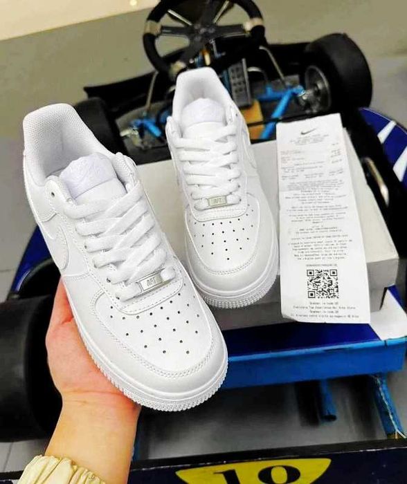 Buty Trampki NikeAir_Force_1_Low _07_White_R.38