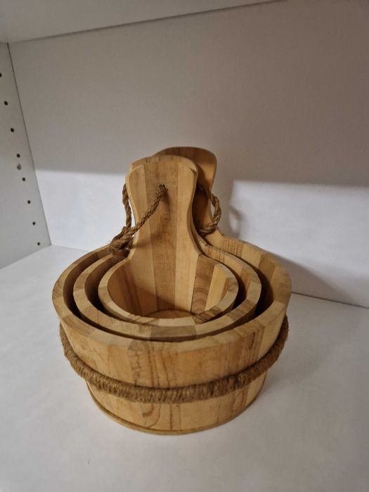 Zestaw z drewna plus gratisik