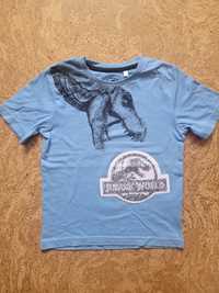 Koszulka dinozaur c&a rozmiar 122