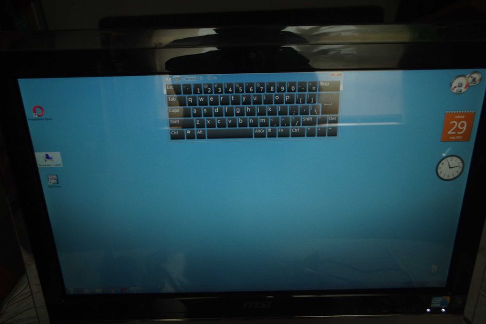 Komputer MSI all in one PC 24 dotykowy