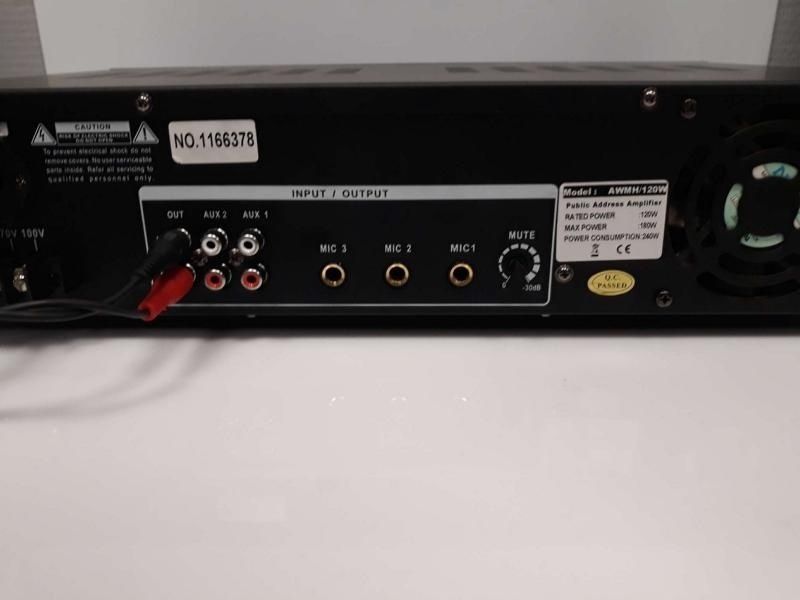 Wzmacniacz akustyczny Mixer Amplifier AWMH 120W