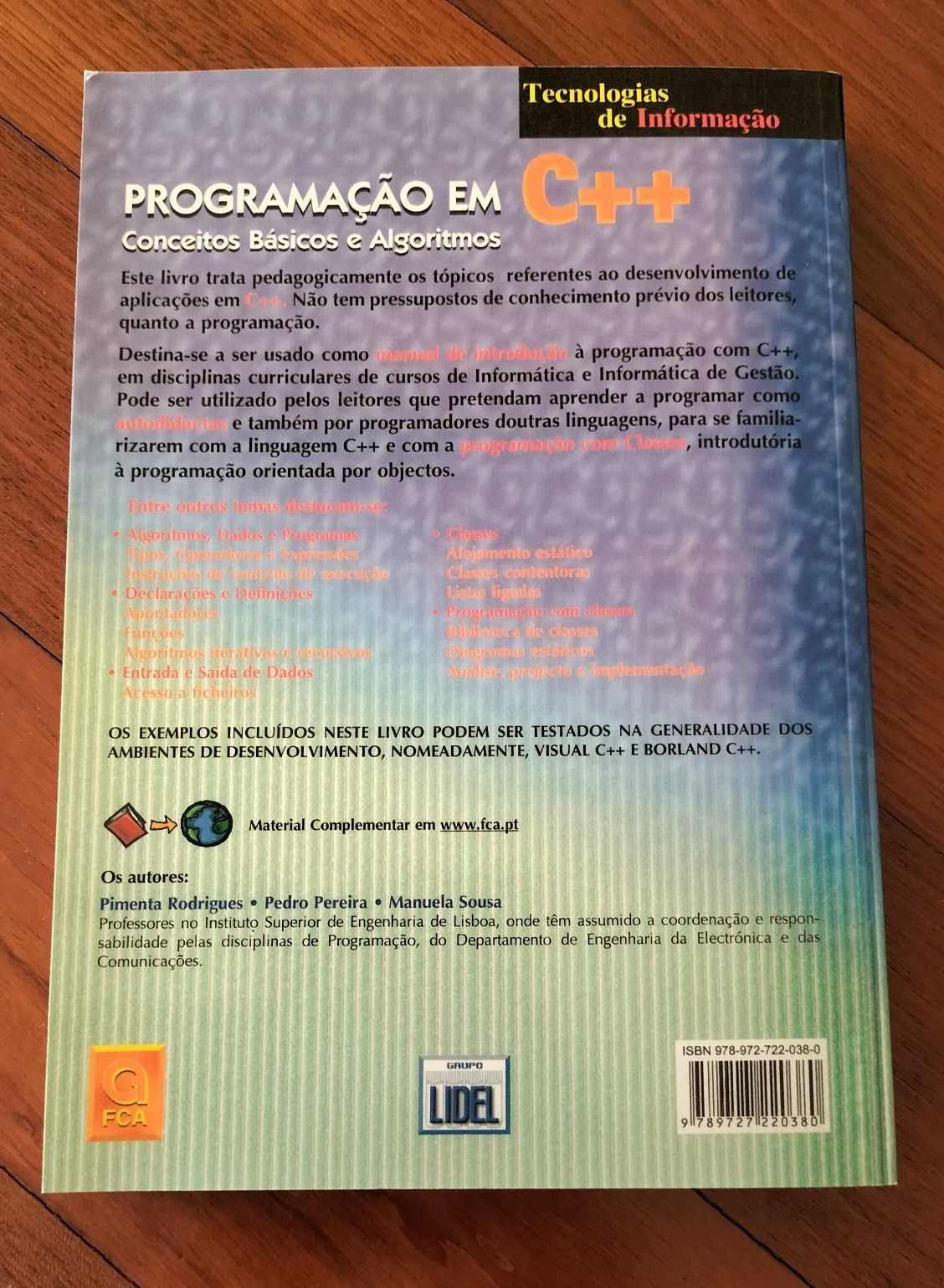 Livro PROGRAMAÇÃO EM C++ conceitos básicos e algoritmos