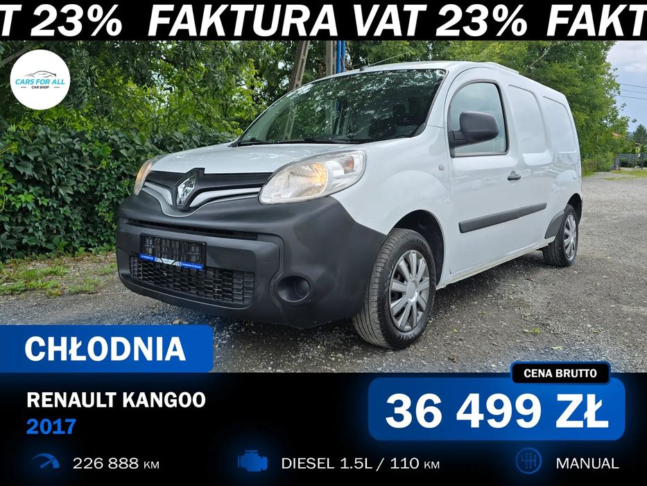 Renault Kangoo  1.5 dCi | z chłodnią – gotowy do pracy