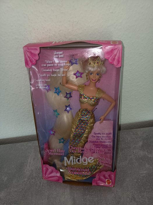 Barbie collector Jewel Hair Mermaid Midge NRFB