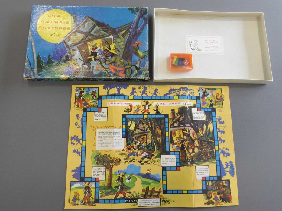 Jogo Os 4 Animais Cantores, da Karto