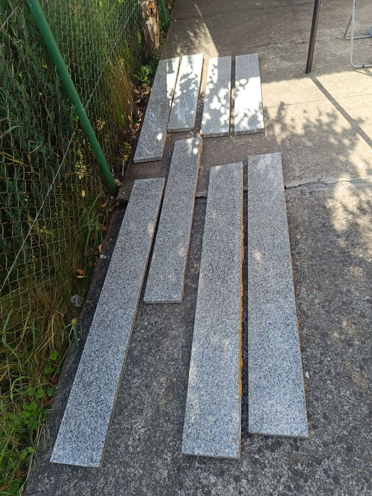 Parapety marmurowe z demontażu