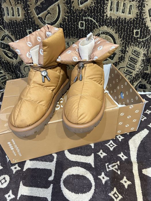 Дутіки Італія Flufie!качиний пух,стильні,теплющі ,