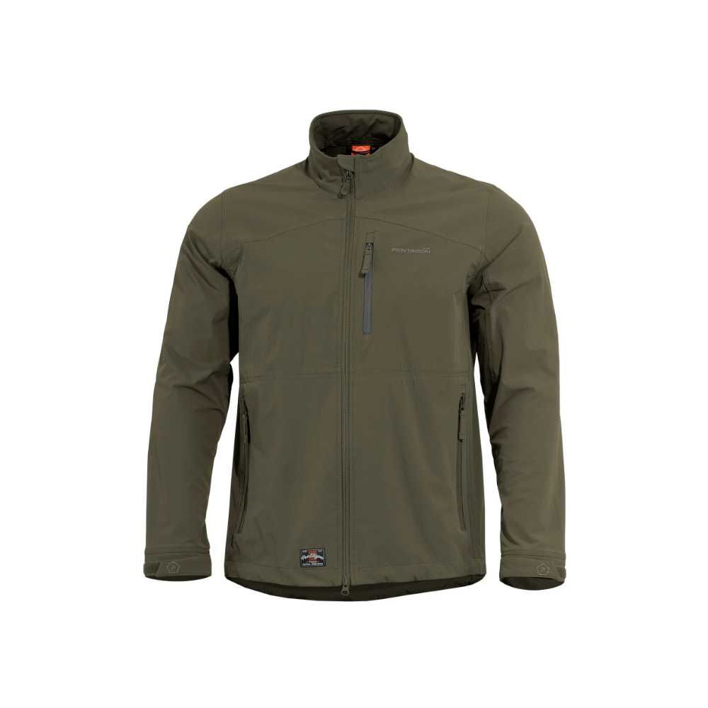 Куртка Pentagon Tactical Elite SoftShell (Чорна, Олива, темна олива)