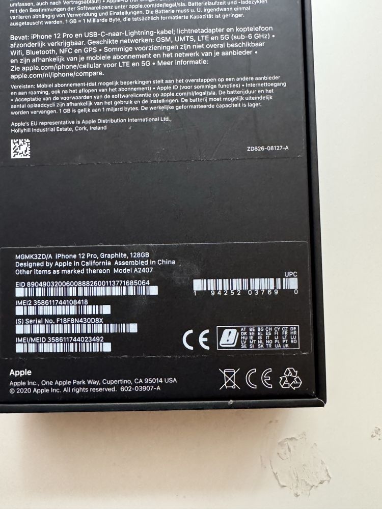 Iphone 12pro 128gb