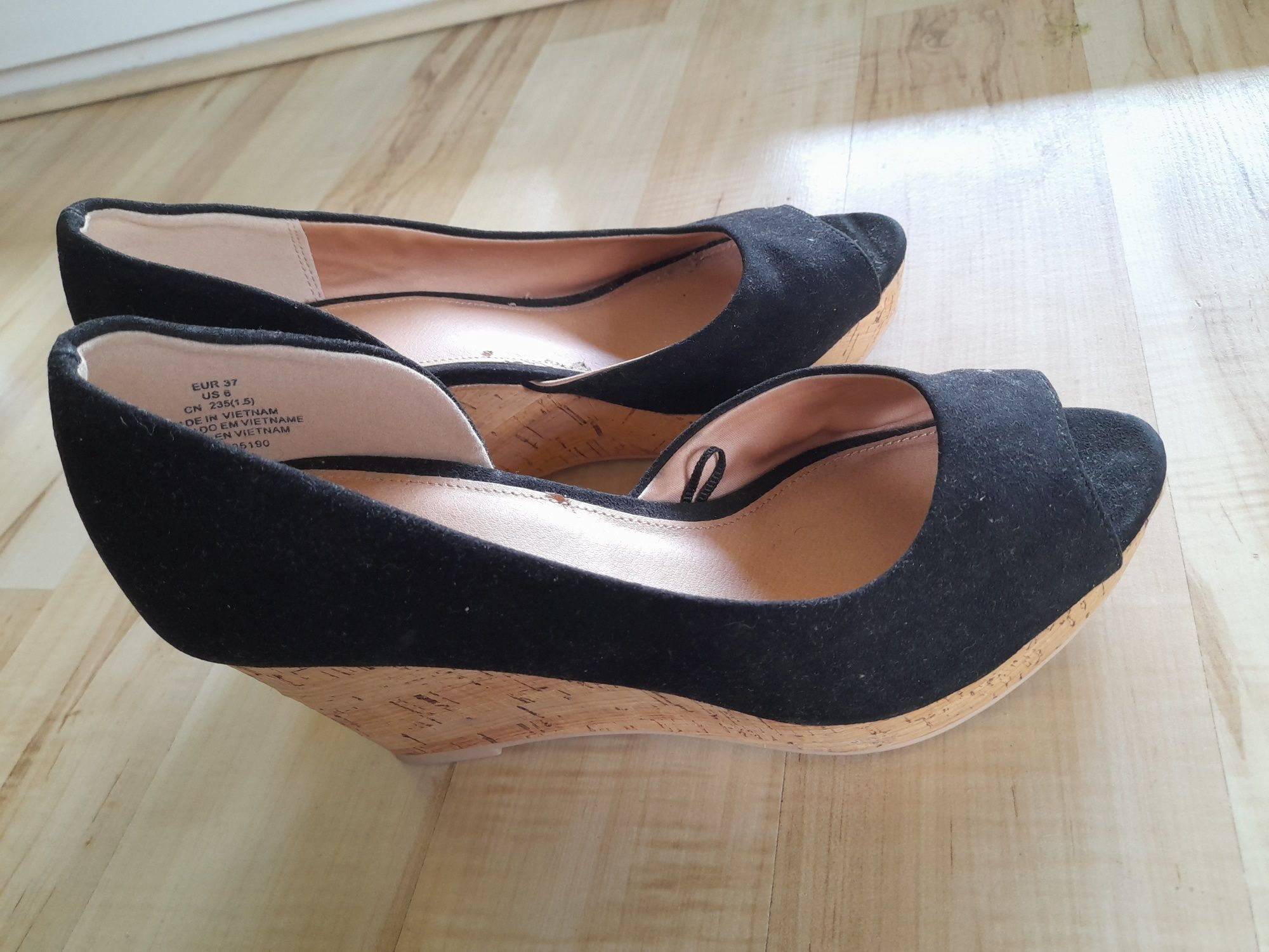 Sandałki buty platforma H&M 37