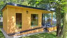 Sauna ogrodowa Mazuria Premium