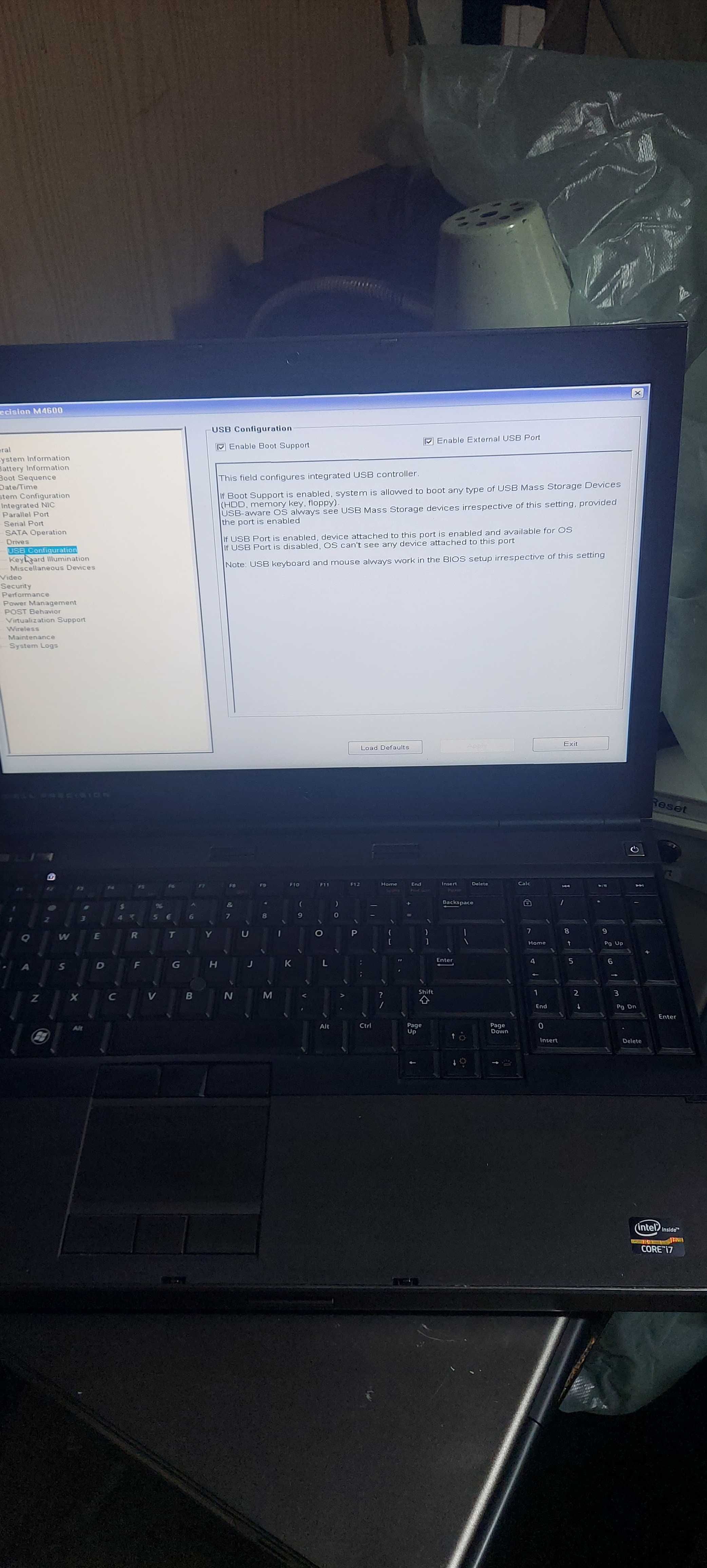 DELL Precision M4600 15.6" Intel Core i7-2620M uszkodzony