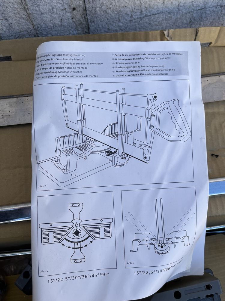 Serra meia Esquadril de Precisão 45€