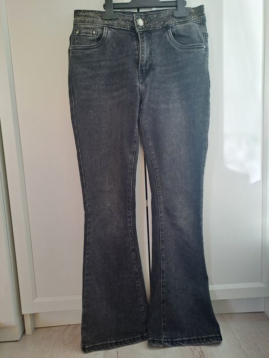 Nowe spodnie dzwony, flare M'Sara r. M.