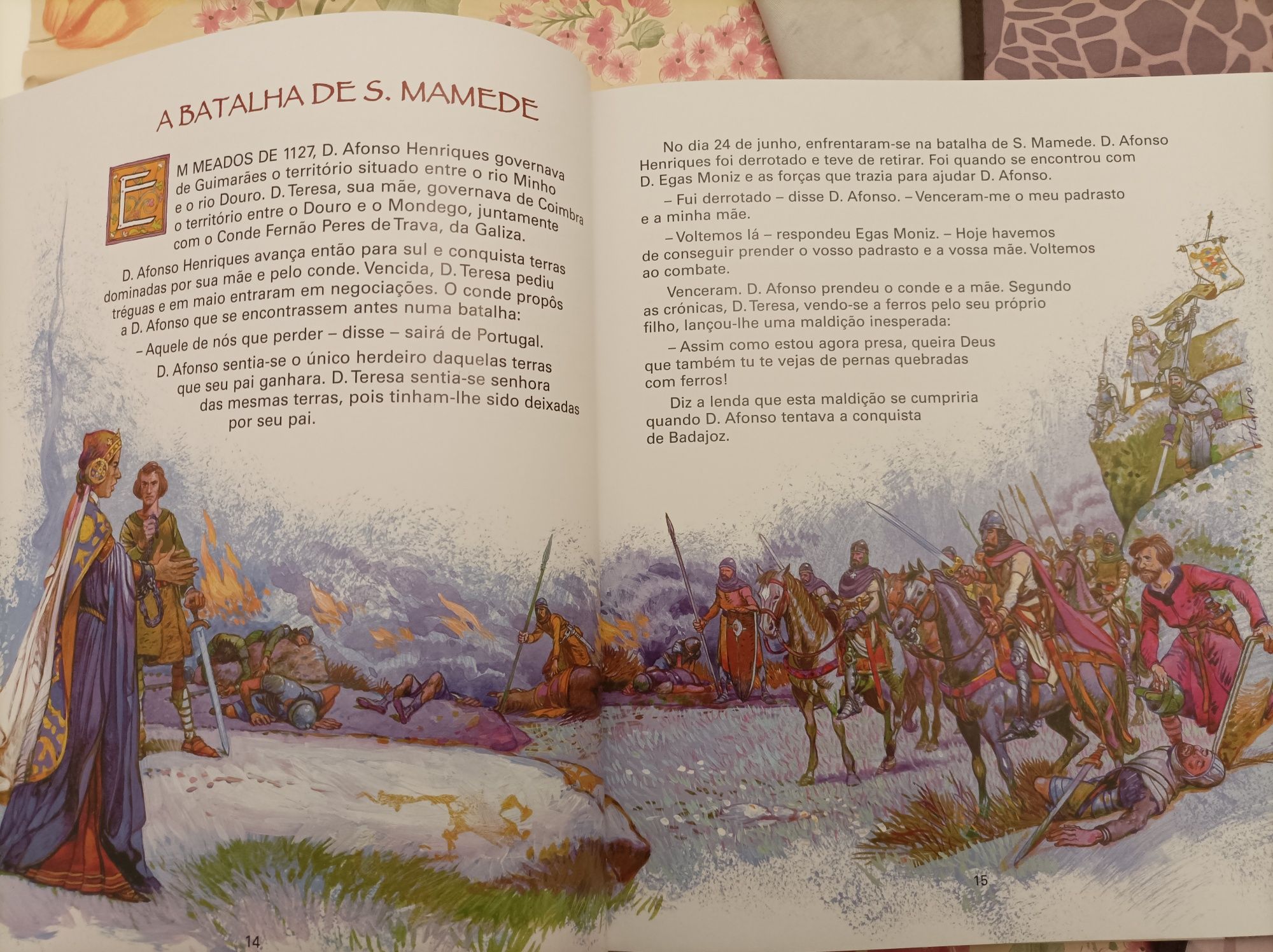 Livro ' História de Portugal , de Viriato e os Lusíadas a Camões '