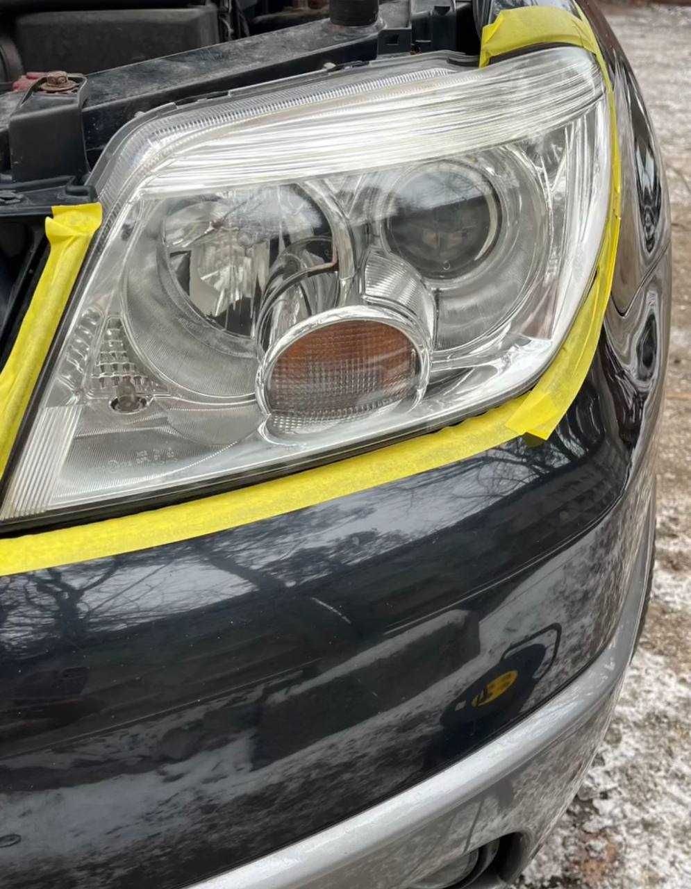 Полировка фар. Захист фар.  поліровка фар та авто в цілому полірування