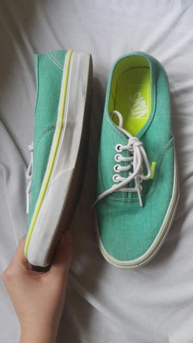 Buty vans Vans Authentic Aqua Green & Yellow era