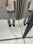 flared jeans white