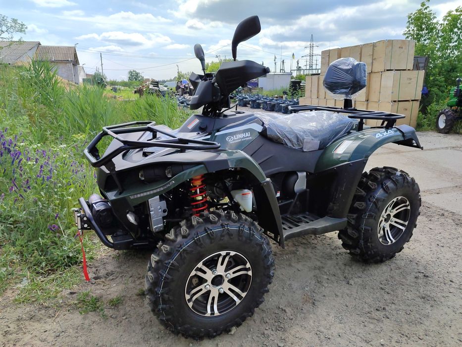 Квадроцикл Линхай 400 4х4 EFI бесплатная доставка на дом