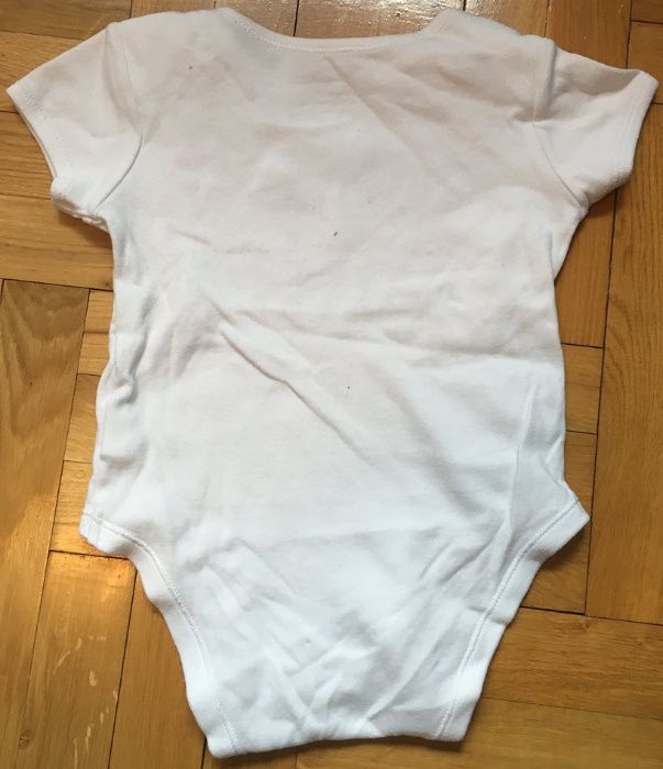 Body (krótki rękaw) – Primark – 92 cm (18/24 m)